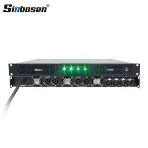 Amplificador de potencia para escenario de audio profesional, Clase D, 4 canales, <span class=keywords><strong>600</strong></span> vatios, 1u, 1 unidad - Product Image 1