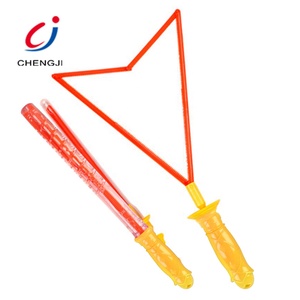 Varita de burbujas en forma de rosa de 38 CM, juguetes al aire libre burbujas coloridas para niños - Product Image 2