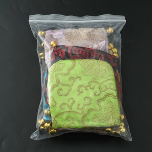 Silk Brocade Necklace Earrings <b>Fabric</b> <b>Gift</b> <b>Bag</b> Luxury Jewelry Packing Sachet Storage Case Jewelry Packaging Pouch - Product Image 6