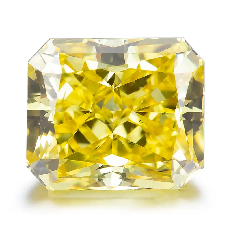 Certificación 1.5 mm redondo elegante Color Amarillo vs Suelto Diamante Natural Lote al por mayor 