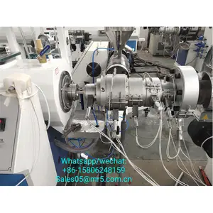 20-110mm plastik HDPE PE PP boru ekstrüzyon üretim hattı/yapma makinesi
