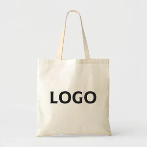Bolsa de dente de algodão reutilizável, sacola em branco lisa e branca para compras