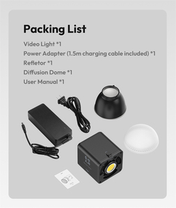 Ulanzi ML100RGB 100W luce Video COB con ricarica rapida 100W PD per la fotografia di ritratto in diretta Video breve Vlog - Product Image 4