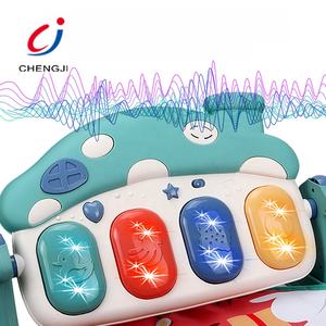 Tapis de sport pour enfants, avec cadre de Fitness pour les pieds, tapis de jeu pour bébés, avec musique, jouets doux, Oem, vente en gros, - Product Image 4