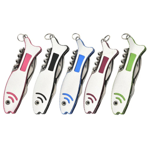 มีดพับอเนกประสงค์สแตนเลสแบบพกพา ดีไซน์หัวปลาสุดสร้างสรรค์ เหมาะสำหรับใช้งานกลางแจ้ง - Product Image 5