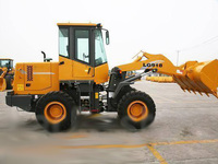 LG918 Mini Wheel Loader Hidrolik Penuh 1.8 Ton dengan Bucket 1.0CBM, Compact Front End Loader untuk Pekerjaan Pertanian, Kehutanan, dan Pekerjaan Kota