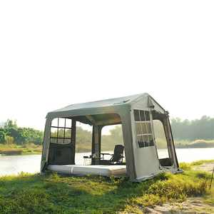<span class=keywords><strong>Tenda</strong></span> Gonfiabile a Forma di Casa, per Campeggio all'Aperto, Impermeabile, Antivento, Portatile, Calda, Grande, Nessun Montaggio Richiesto - Product Image 5