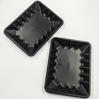 Plateau en plastique jetable de type personnalisé Plateau alimentaire jetable en plastique Plateau alimentaire en Pp