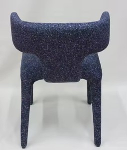 Chaise d'hôtel confortable en velours, mobilier de maison, chaises de salle à <span class=keywords><strong>manger</strong></span>, échantillon gratuit, haute qualité - Product Image 3