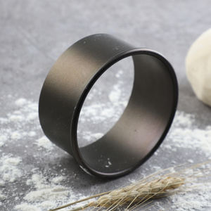 Cetakan memanggang kue 8cm, alat memanggang kue cincin Mousse dan cetakan roti biji merah logam paduan aluminium - Product Image 3