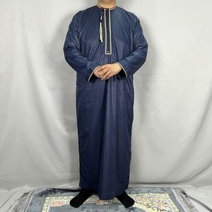 ผู้ชาย thobs ผู้ชาย abayas บุรุษ daffah มุสลิม thobe อาหรับ thobe emirate thobe - Product Image 5