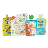 Sachet Doypack Rectangulaire 200 ml de Qualité Supérieure pour Savon Liquide avec Bec Verseur, Anti-Enfant, Sans BPA, Écologique et Durable