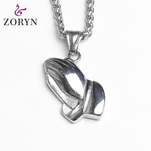 Colgante de Espada con Alas de Ángel de Acero Inoxidable, Joyería de Acero de Titanio con Cristales, Estilo Gótico, Punk, Religioso, Cristiano, Vikingo, para Hombres y Mujeres - Product Image 3