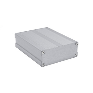 กล่องควบคุมอลูมิเนียมอัลลอยด์ 150x100x40 มม. กล่องอิเล็กทรอนิกส์อเนกประสงค์เคลือบสีอบ - Product Image 4