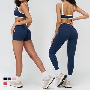 Nuevo Mono Deportivo Elegante Personalizado de Una Pieza con Espalda Descubierta y Efecto Levanta Glúteos, Plisado, Transpirable, de Cintura Alta, para Danza y Yoga - Product Image 4