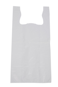 Bolsas de Plástico para Compras Tipo Camiseta, Grado Alimenticio, OEM ODM, No Tóxicas, de PE, Desechables, para Panadería, Pastelería y Comida para Llevar - Product Image 6