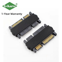 Adaptador SATA G-karve, Cable de Extensión SATA de 22 Pines Macho a Macho, SATA de 7+15 Pines Electrónico
