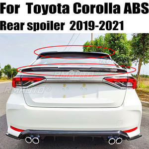 KLSHIRU pour Toyota Corolla Accessoires Auto Spoiler 2019 2020 2021 Matériau ABS Berline Becquet Arrière Aileron de Coffre Refit - Product Image 1