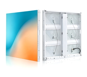 Affichage numérique LED extérieur double face haute luminosité SMD P3 P4 P6 P8 P10, panneau publicitaire électronique géant avec cadre de support en acier - Product Image 1
