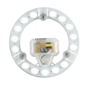 LED דימר מודול 220V 12W 18W 24W 36W עגול תקרת מקור אור SMD 2835 Led מודול עבור תקרת אור מגנטי Led מודולים