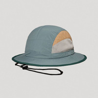 Sombrero de Pesca, Senderismo, Caza y Camping de Secado Rápido, Impermeable, para Hombre, de Poliéster y Nailon, con Malla, Tipo Boonie