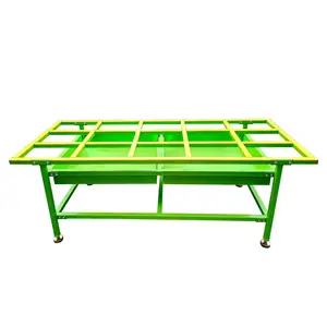 Bonne stabilité L2400xW1000xH850 table de montage établi grande table de montage de portes et fenêtres