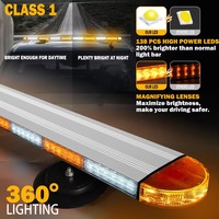 Barre lumineuse LED d'avertissement pour véhicule d'urgence, gyrophare de toit pour récupération, remorquage, camion, voiture, balise stroboscopique, barre lumineuse LED clignotante