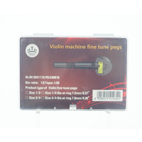 Instruments à cordes Raccords pour violon Machine à violon Chevilles d'accordage fines Chevilles pour violon