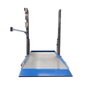 Système de stationnement hydraulique à double niveau Ascenseur de voiture peu encombrant à 2 postes pour équipement de stationnement - Product Image 2