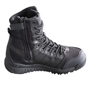 DFRB01 709 Outdoor camping Black Tactical <b>Boots</b> High Top Non Slip Outdoor All Seasons Men high top <b>boots</b> light weight Shoes - Product Image 1