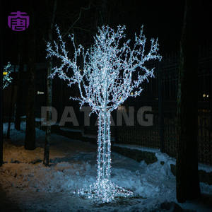 Luz LED de Árbol de Cristal para Exteriores, Impermeable IP65, para Uso Comercial Navideño y Decoración de Paisajes, con Colores Personalizados - Product Image 4