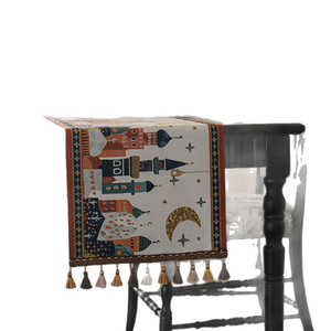 Nappes imprimées Ramadan Kareem <span class=keywords><strong>EID</strong></span> <span class=keywords><strong>Mubarak</strong></span>, <span class=keywords><strong>chemin</strong></span> <span class=keywords><strong>de</strong></span> <span class=keywords><strong>table</strong></span> en polyester <span class=keywords><strong>EID</strong></span> <span class=keywords><strong>Mubarak</strong></span>, tailles personnalisables pour décorations <span class=keywords><strong>de</strong></span> la maison - Product Image 6