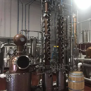 DYE Distilling Still Distillation Column Alcohol Alembic Whisky Rum Gin Vodka Brandy Spirit Distillery distilleries equipment