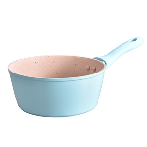 Mini Kitchen <b>Soup</b> <b>Pot</b> Round Nonstick Portable Baby Food Cooker Set Induction Compatible - Product Image 4