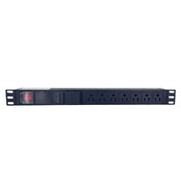 Unité de distribution d'alimentation Pdu de compteur intelligent intelligent monophasé 220V C19 16A