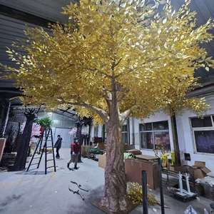 Árbol Artificial <span class=keywords><strong>de</strong></span> Banyan Dorado <span class=keywords><strong>de</strong></span> Fibra <span class=keywords><strong>de</strong></span> Vidrio Personalizado <span class=keywords><strong>de</strong></span> 5m, Árbol <span class=keywords><strong>de</strong></span> la Abundancia para Decoración <span class=keywords><strong>de</strong></span> Hoteles y Centros Comerciales - Product Image 5