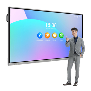 55/65/75inch trường tương tác phẳng bảng kỹ thuật số bảng trắng bảng thông minh màn hình cảm ứng bảng tương tác cho giảng dạy - Product Image 1