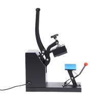Presse à chaud pour casquettes de baseball, presse à transfert thermique manuelle pour casquettes personnalisées, 110V/220V