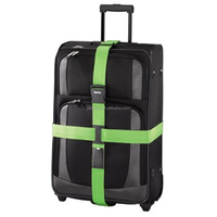 Logo personnalisé ceinture à bagages sangle de bagage colorée avec sangle solide pour la tenue de valise