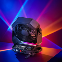 Ventilateur de scène VLTG 200W Wind King DMX, ventilateur de scène industriel robuste pour la production d'événements