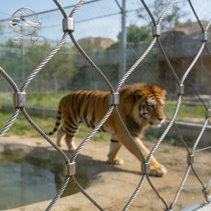 Vente directe usine – Treillis métallique en acier inoxydable SUS316, durable, tissé, imperméable et écologique pour petits animaux de <span class=keywords><strong>zoo</strong></span> - Product Image 4