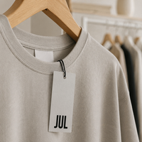 Etiquetas de Papel con Código de Barras Resistentes al Agua con Logotipo Personalizado, Etiquetas con Cordones para Ropa, Marcado de Marca de Ropa, Accesorios de Decoración de Prendas