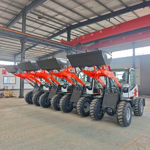 รถตัก4X4ล้อลากขนาดเล็กแบบไฮดรอลิกเต็มหน้า910 920ตีนตะขาบมีแกนปั๊มเครื่องยนต์ - Product Image 4