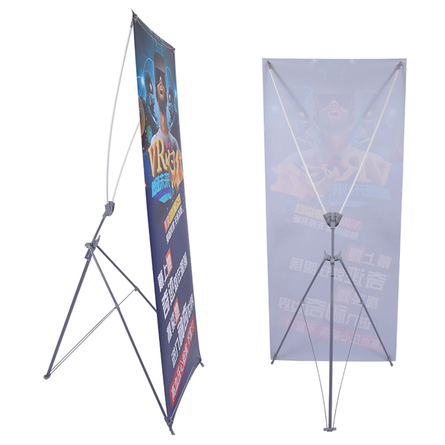 Adjustable Telescopic Cheap Custom Model Waterproof Printing Portable Tube Display Banner Stand