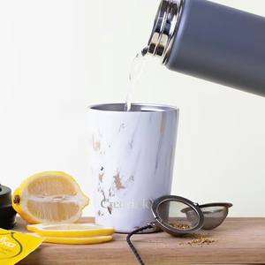 Taza de café térmica con tapa de tornillo de acero inoxidable de 350 ml disponible/taza de viaje para coche con vaso de café - Product Image 3