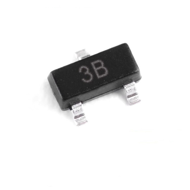Original Genuine BC856B 3B Silk-screened SOT23 0.1A/30V PNP Surface Mount Transistor