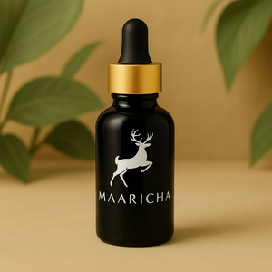 Flacon rond Euro 30 ml, noir brillant-Bouchon compte-gouttes pour l'industrie pharmaceutique et cosmétique. - Product Image 1