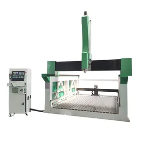 Jinan 3d Hout Sculptuur Cnc Router Snijmachine 5 As 6 As Cnc Router Schuim