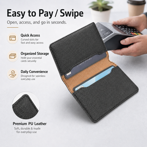 Denior OEM ODM <span class=keywords><strong>Porta</strong></span> Carte Adesivo in Pelle PU per <span class=keywords><strong>Telefono</strong></span> <span class=keywords><strong>con</strong></span> Tasca per Carte e Contanti per Acquirenti di Accessori Mobili - Product Image 3