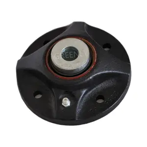 Agricultural parts bearing hub and rotary hoe wheel for yetter coulters